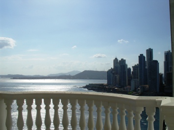 This photo of Panama City, Panama was taken from a balcony by Carlos Ventura of Newport Beach, California.